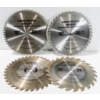 Image 1 : 2 NEW 10" CARBIDE SAW BLADES & 2 USED 10" SAW BLADES