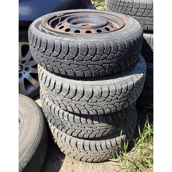4 HANKOOK WINTER PIKE RSV 185/65 R15 88T TIRES