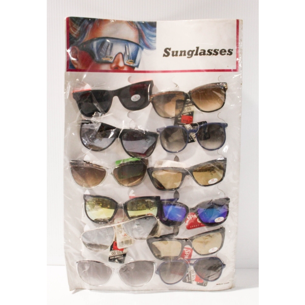 12 NEW DESIGNER SUNGLASSES 