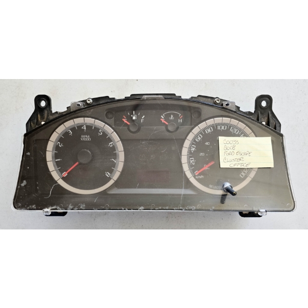 SALVAGE DASHBOARD FOR 2008 FORD ESCAPE