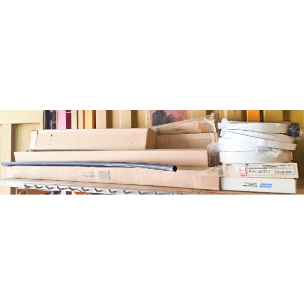 LARGE ASSORT. OF FLEXABLE PLASTIC TUBING AND MORE