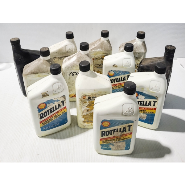 12 X 1 LITRE 15-40W ESTATE OIL - SEALED 