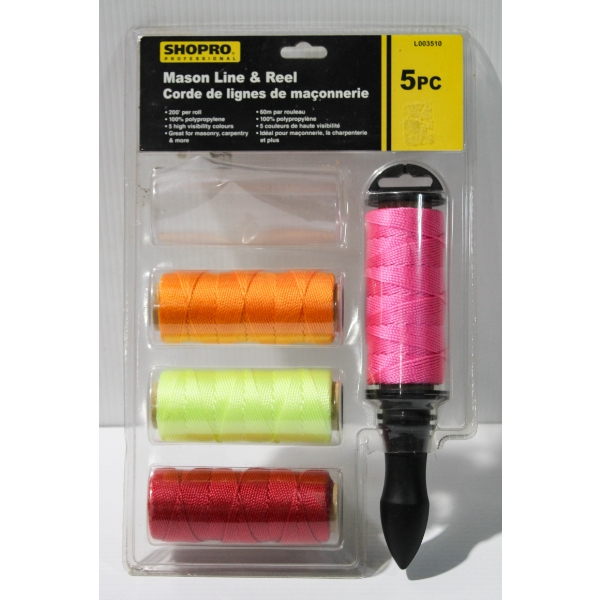 4PCS SHOPRO MASON LINE & REEL