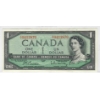 Image 1 : 1954 CANADIAN $1 DOLLAR BANK NOTE