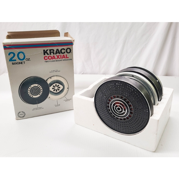 2 NEW KARCO FLUSH MOUNT SPEAKERS