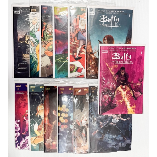 13 BUFFY THE VAMPIRE SLAYER COMIC BOOKS