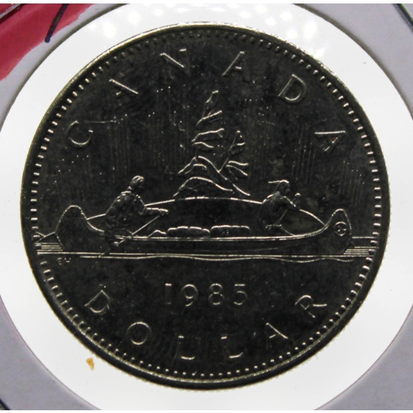 1985 CANADIAN VOYAGEUR DOLLAR