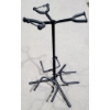 Image 1 : PORTABLE TRIPLE GUITAR STAND - BLK