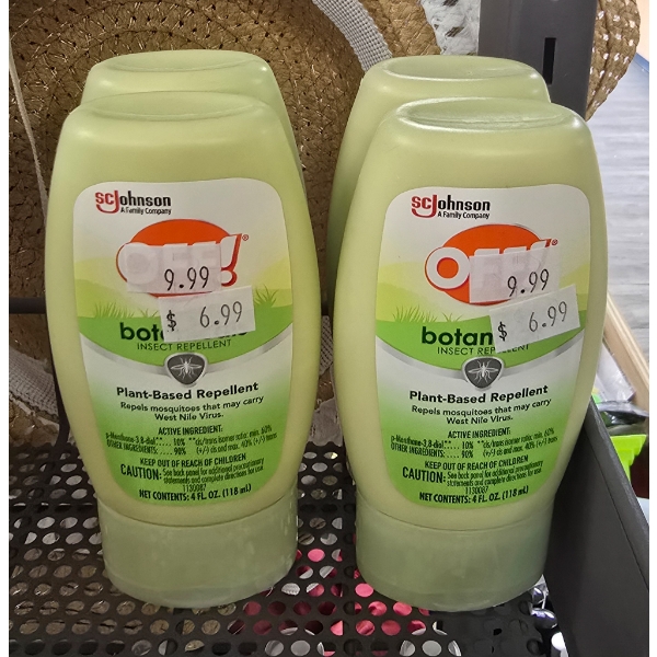 4 SC JOHNSON PLANT-BASED BUG REPELLENT