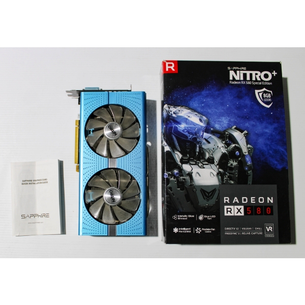 SAPPHIRE 11265-01-20G RX580-8GB GRAPHICS CARD