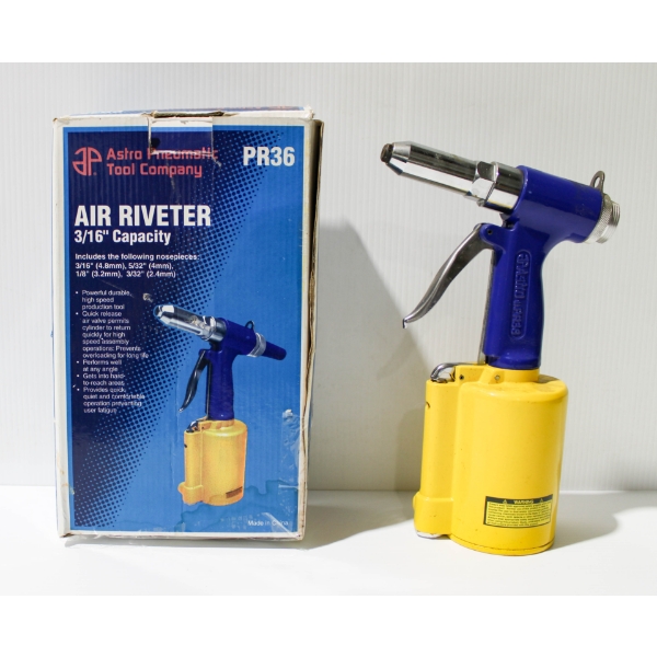 ASTRO PNEUMATIC AIR RIVETER 3/16" CAPACITY