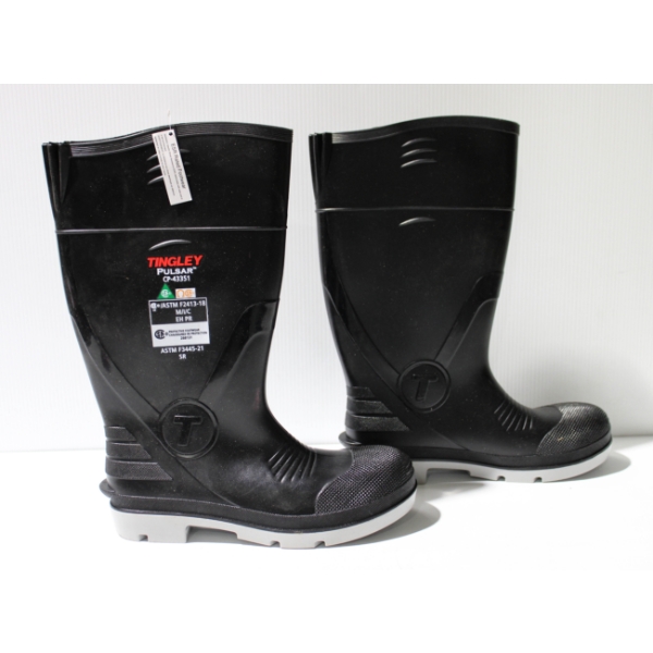 NEW TINGLEY PULSAR CP-43351 SAFETY TOE KNEE BOOT