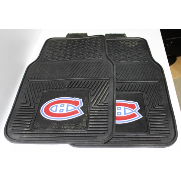 2 NEW NHL MONTREAL CANADIENS FANMATS VEHICLE FLOOR MATS