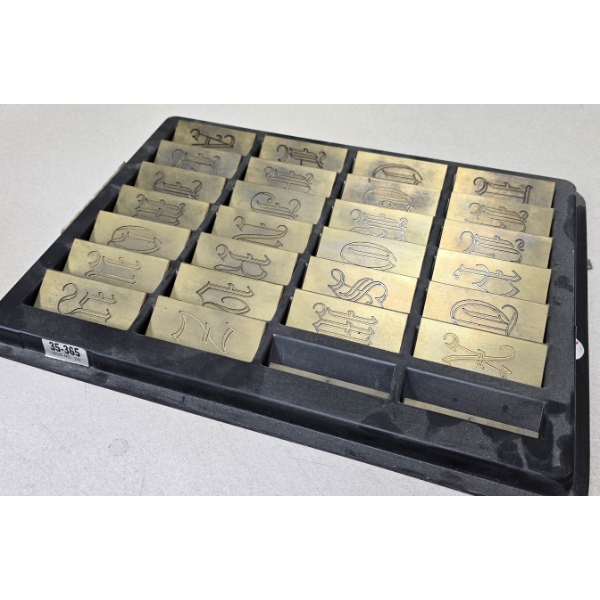 COMPLETE SET OF DOUBLE LINE SCRIPT BLOCK