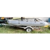 Image 2 : 12 FT ACHILLES INFLATABLE BOAT MODEL SE-121 W/ MOTOR & TRAILER