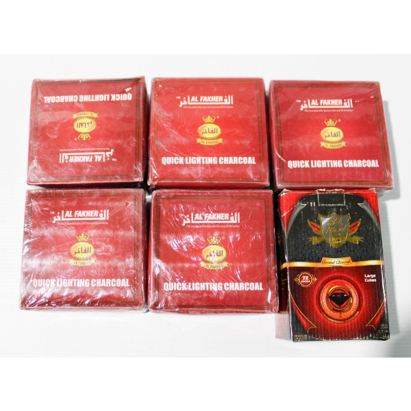 6 BXS CHARCOAL FOR BURNER