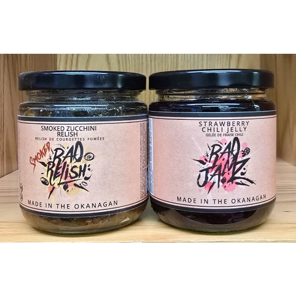 2 ASSORT. RAD JAMZ FRUIT SPREADS