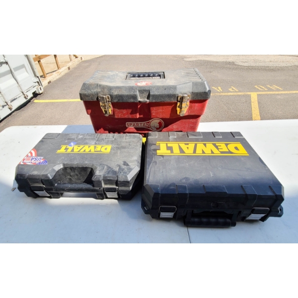DEWALT & SPARTAN TOOL ORGANIZER CASES