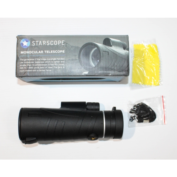 10X ZOOM STARSCOPE MONOCULAR TELESCOPE