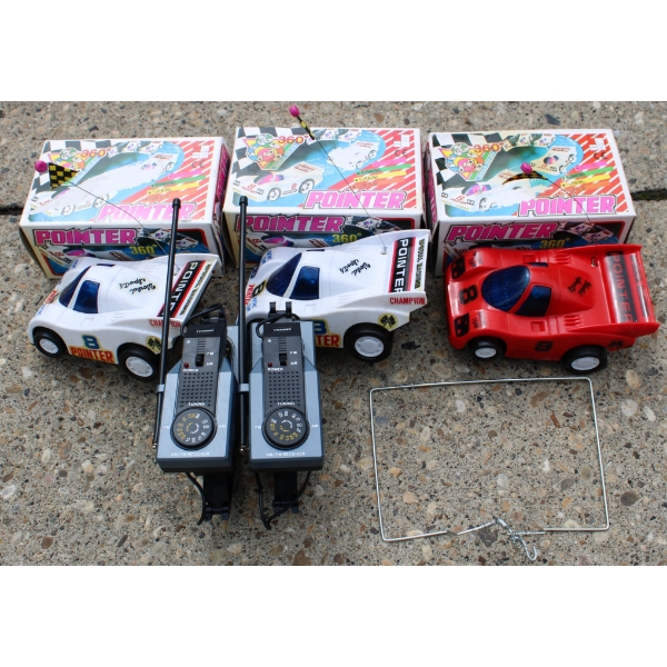 3 POINTER 360 DEGREE WHEELIE SPIN CARS ETC.