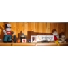 Image 1 : MANTEL CLOCK ORNAMENTS & STUFFIES
