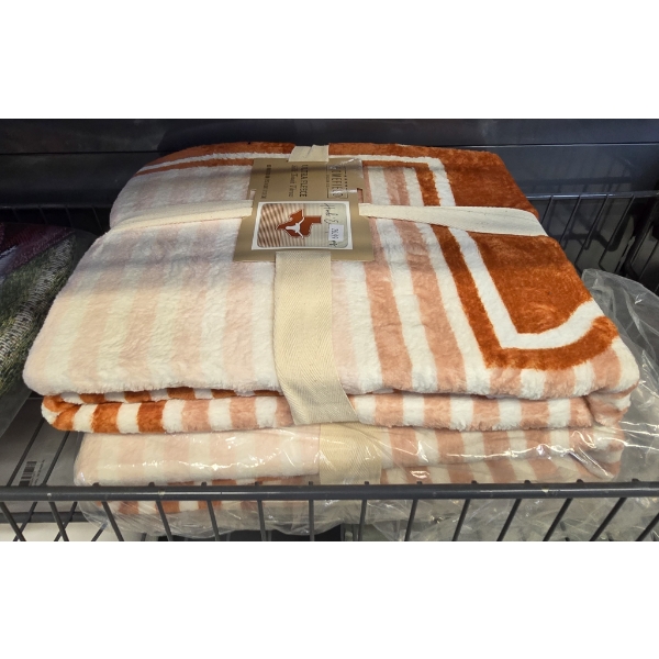 2 ULTRA FLEECE SILK TOUCH THROW BLANKETS