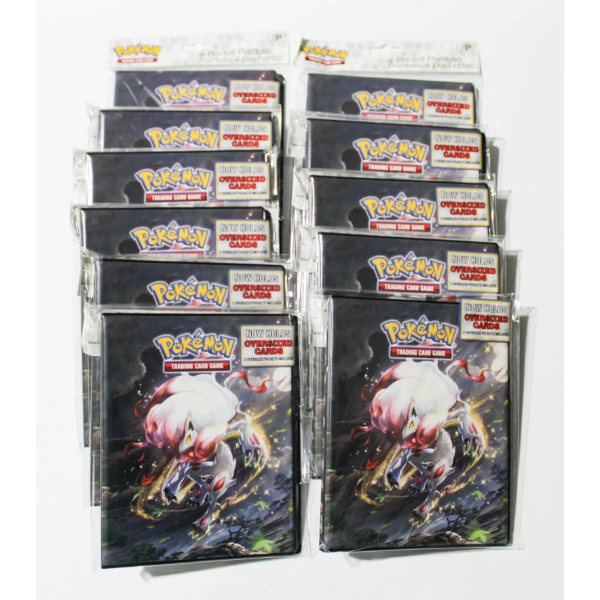 12 PKS NEW POKEMON CARD HOLDERS