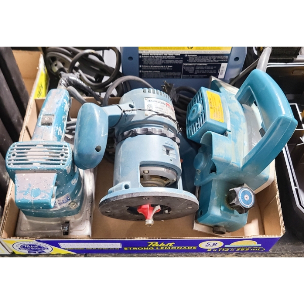ELECTRIC SANDER ROUTER & POWER PLANER