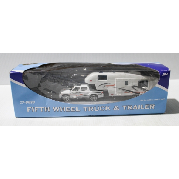PRIME DIECAST RV REPLICA - FIFTH WHEEL TRUCK & TRAILER