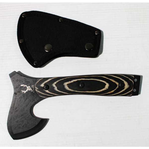 NEW 9" BONE EDGE TACTICAL AXE W/ SHEATH
