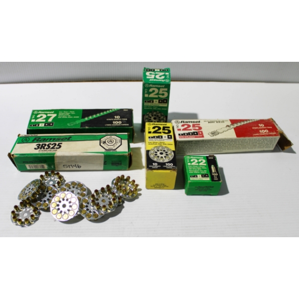ASST. NEW RAMSET 22 & 25 CAL. LOADS