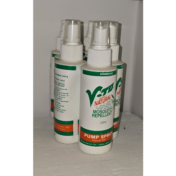 EIGHT 125ML SPRAY BOTTLES OF BUG SPRAY