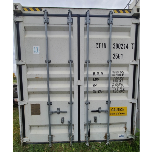 ONE TIME USE 20 FT SEACAN  - 8 FT W X 9 FT H X 20 FT L 
