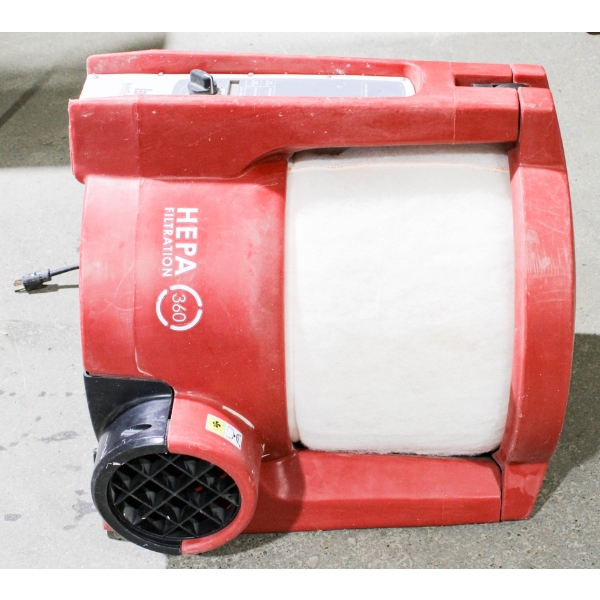 BUILD CLEAN DUST CONTROL AIR SCRUBBER