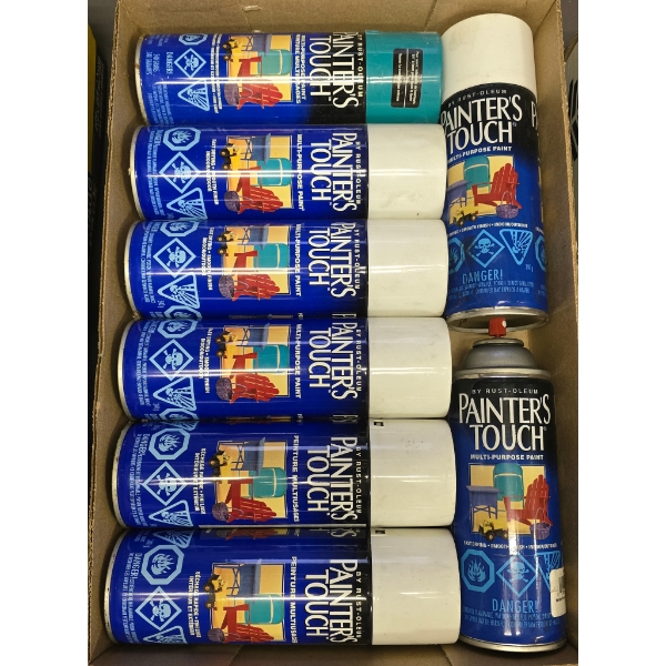 ASSORT. NEW PAINTERS TOUCH SPRAY PAINT