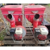 Image 1 : 2 PEACOCK INDUSTRIAL HOPPERS W/ BLOWER