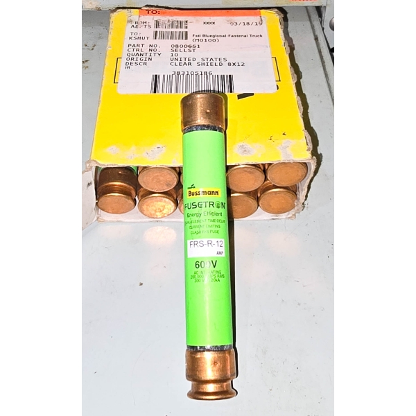 10 FUSETRON CLASS RK5 FUSES