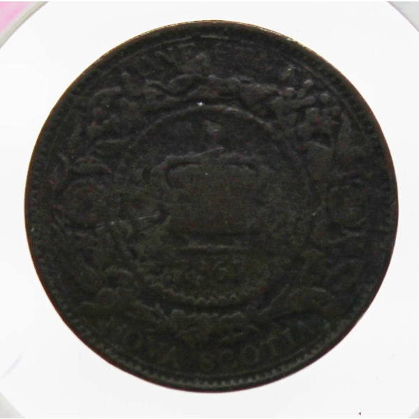 1861 NOVA SCOTIA VICTORIAN LARGE PENNY