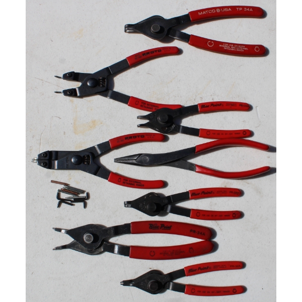 8 RETAINING RING PLIERS - BLUE POINT - PROTO