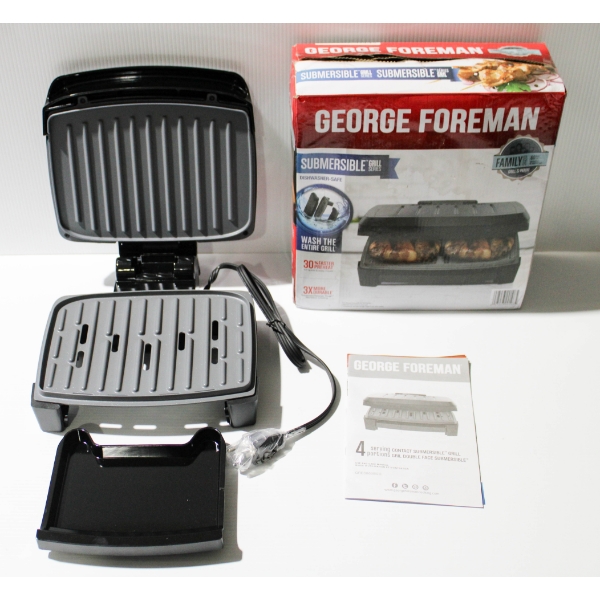 GEORGE FOREMAN SUBMERSIBLE GRILL 