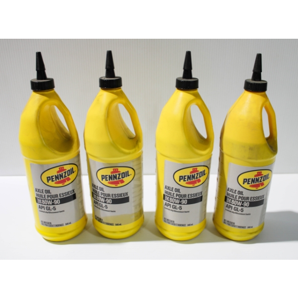 4 X 946ML PENZOIL 80W-90 GEAR OIL