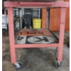 Image 2 : ROLLING METAL SHOP CART - RED - CONTENTS NOT INCLUDED