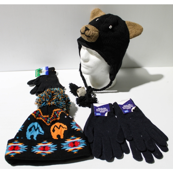 WINTER TOGUES & STRETCH GLOVES - ADULT