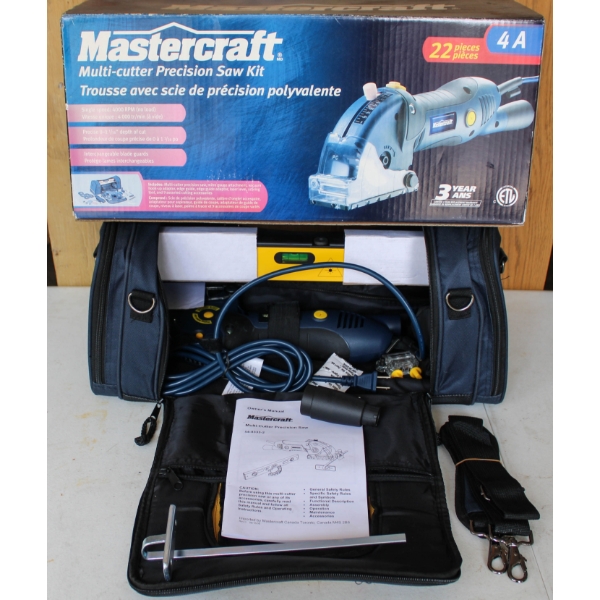 NEW 22PCS MASTERCRAFT MULTI-CUTTER PRECISION SAW KIT
