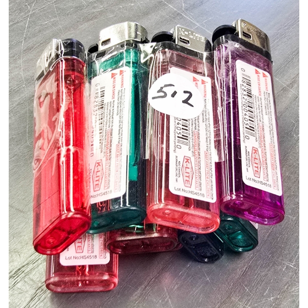 9 DISPOSABLE LIGHTERS