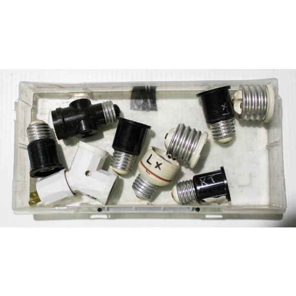 ELECTRICAL SOCKETS -- EXTENSIONS ETC.