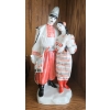 Image 1 : VINT. UKRAINIAN COUPLE FIGURINE - MADE IN USSR