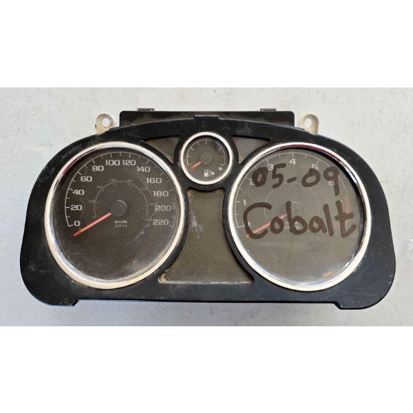 SALVAGE DASHBOARD FOR 2005-2009 COBALT