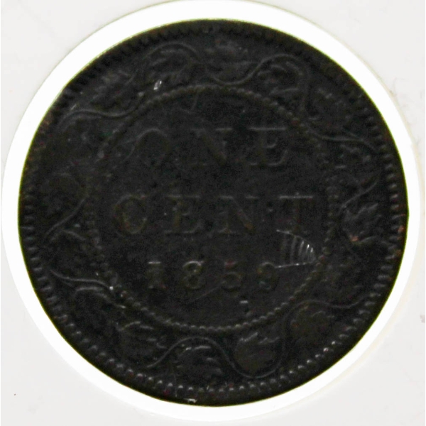1859 CANADIAN VICTORIAN LARGE PENNY