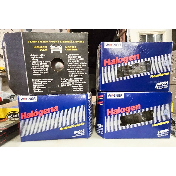 4 HIGH/LOW BEAM REPLACMENT HEADLIGHTS